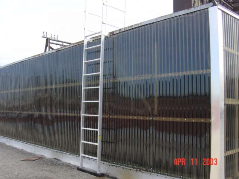 Commercial Wall Ladder Installation