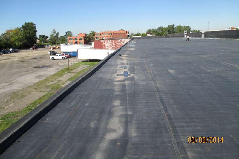 epdm roof view